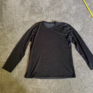 Lululemon Black Long Sleeve Est. Size L